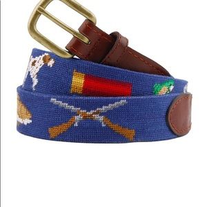 Needlepoint hand stitched belt